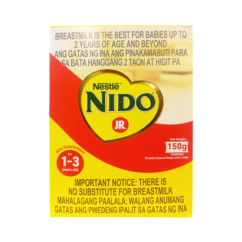 Nido Junior Milk Supplement 1-3 Yrs Old 150g