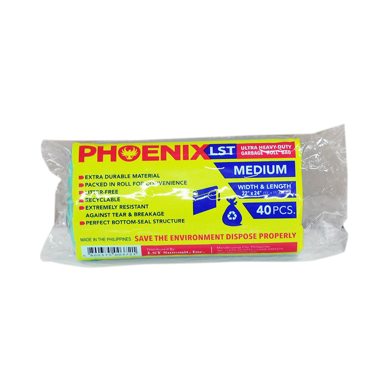 Phoenix UHD Garbage Roll Bag Green