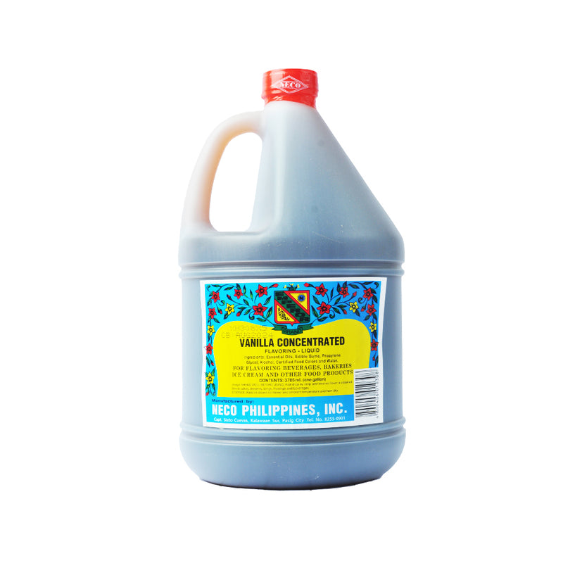 Neco Flavoring Concentrate Vanilla 1gal