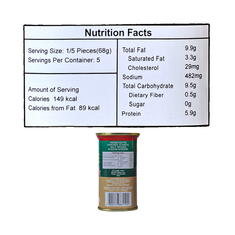 Chef's Choice Luncheon Meat Chicken 340g