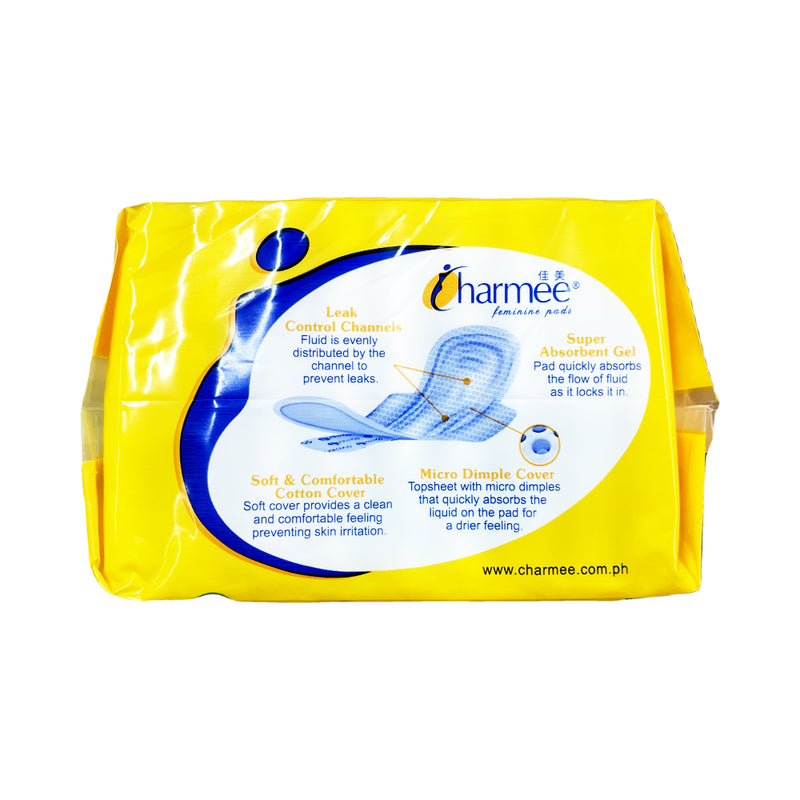 Charmee Feminine Pads All Flow Cottony Soft With Wings 8's