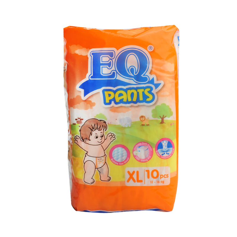 EQ Pants Diaper Budget Pack XL 10's