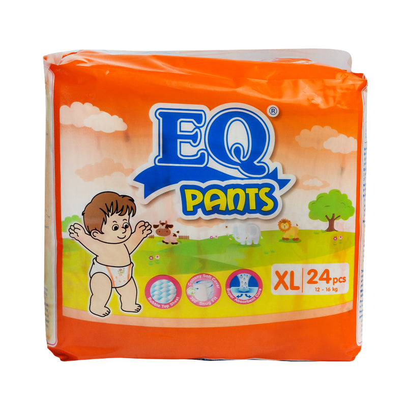 EQ Pants Diaper Big Pack XL 24's