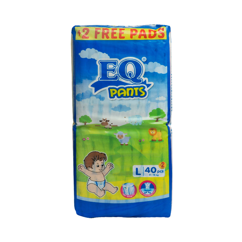 EQ Pants Diaper Jumbo Pack Large 40's