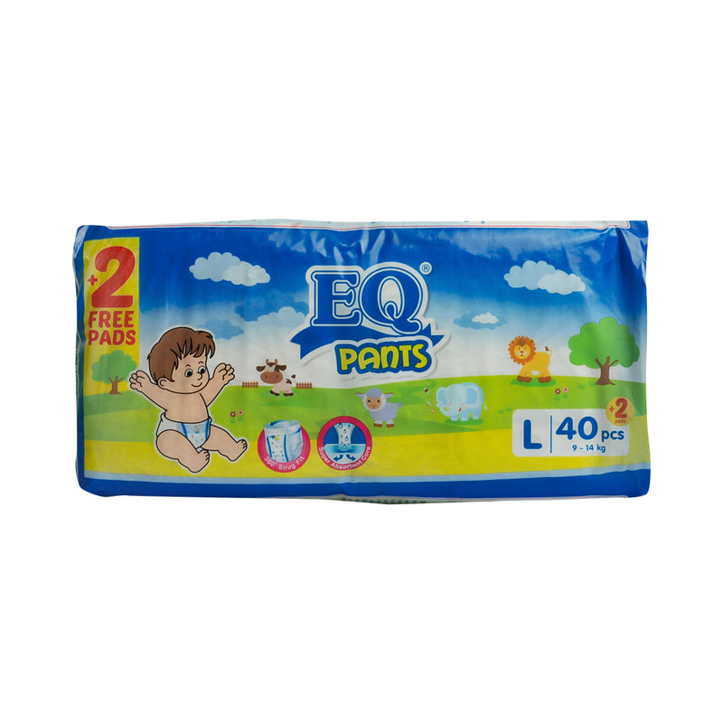 EQ Pants Diaper Jumbo Pack Large 40's