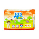 EQ Pants Diaper Mini Pack XL 4's