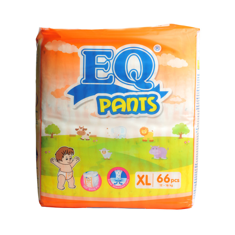 EQ Pants Diaper Mega Pack XL 66's