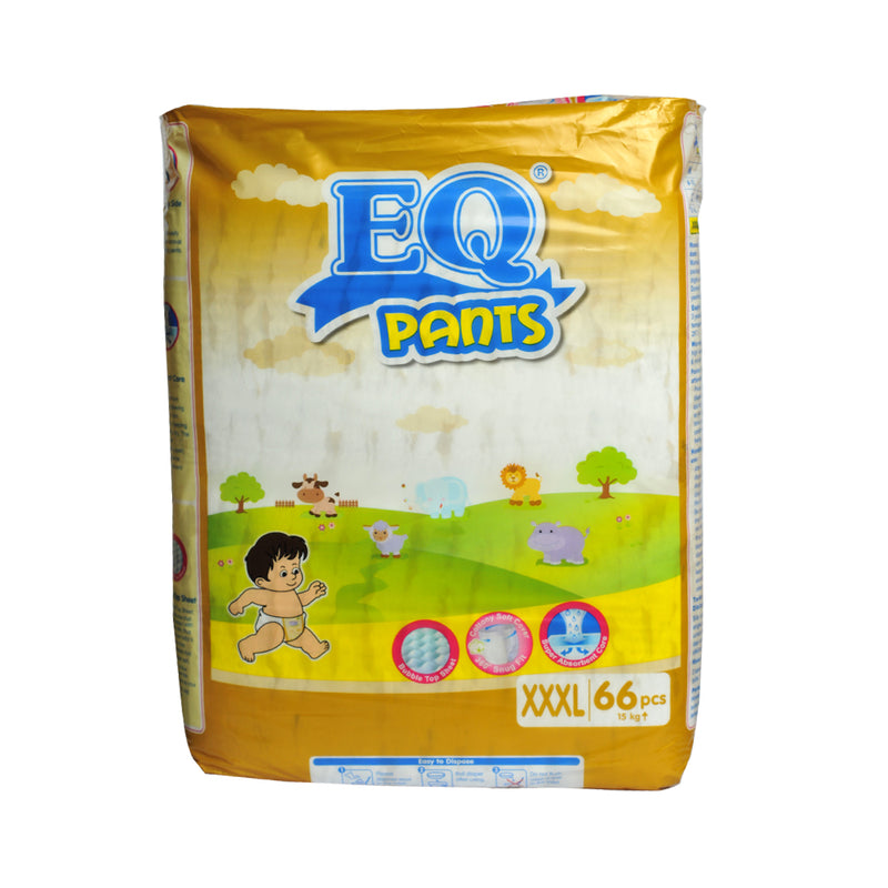 EQ Pants Diaper Mega Pack XXXL 66's