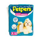 Petpers Disposable Male Wraps 12's