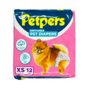 Petpers Disposable Pet Diaper 12's