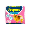 Petpers Disposable Pet Diaper 12's