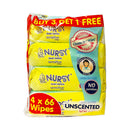 Nursy Baby Wipes Unscented 90’s x 2’s + 30’s