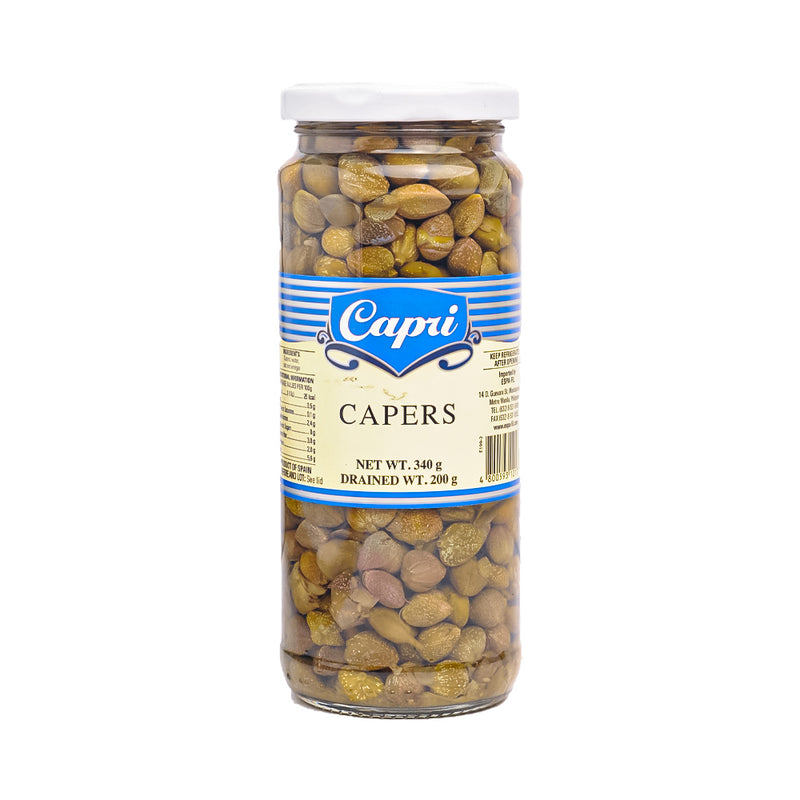 Capri Capers In Vinegar 340g
