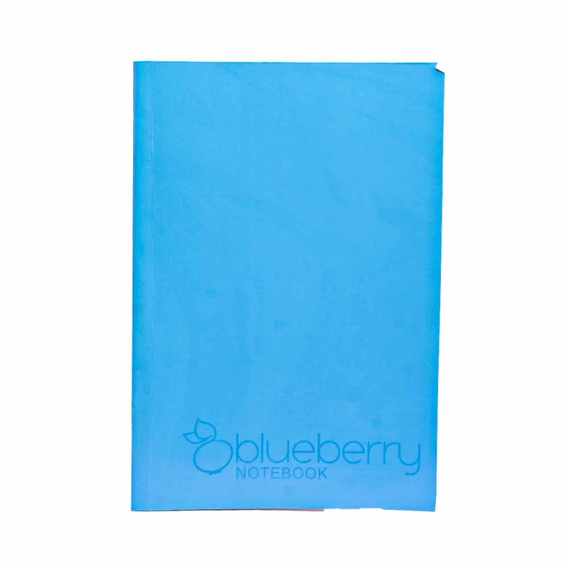 Blueberry Padded Notebook 15.2x21.6cm 50 Leaves