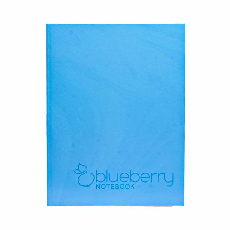 Blueberry Padded Notebook 21.6x28cm 80 Leaves