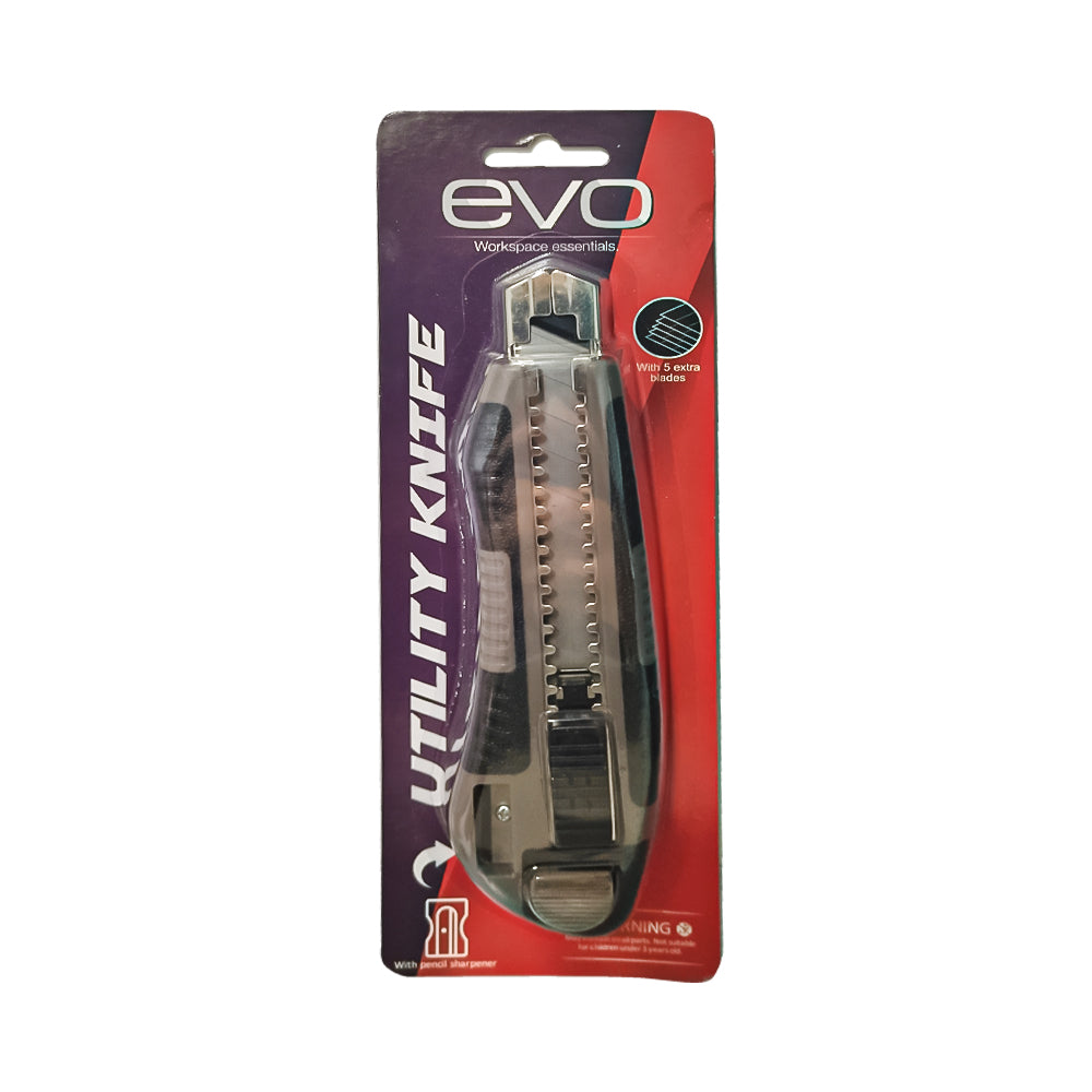 EVO Cutter With Extra Blades With Sharpener