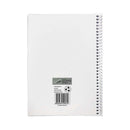 Seven Color Coded Notebook Spiral 80 Leaves