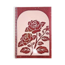 Seven Notes Traditional Stencil Spiral Notebook 685 80 Leaves