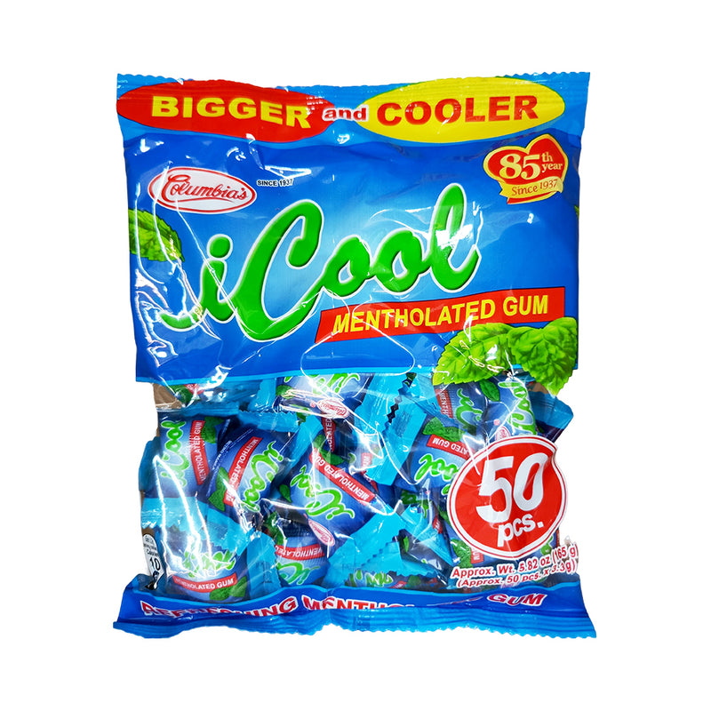 Columbia Icool Gum Mentholated 50's