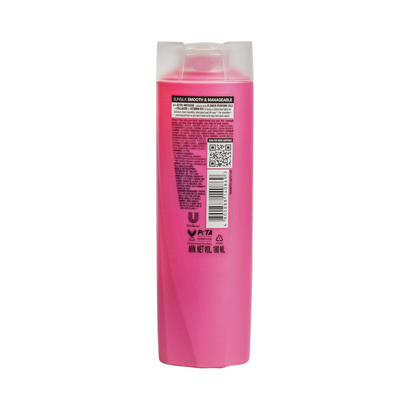 Sunsilk Shampoo Smooth And Manageable 180ml