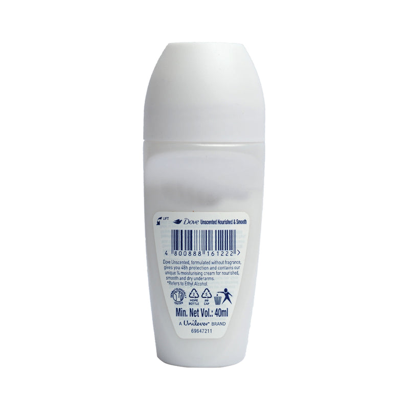 Dove Roll-On Whitening Unscented 40ml