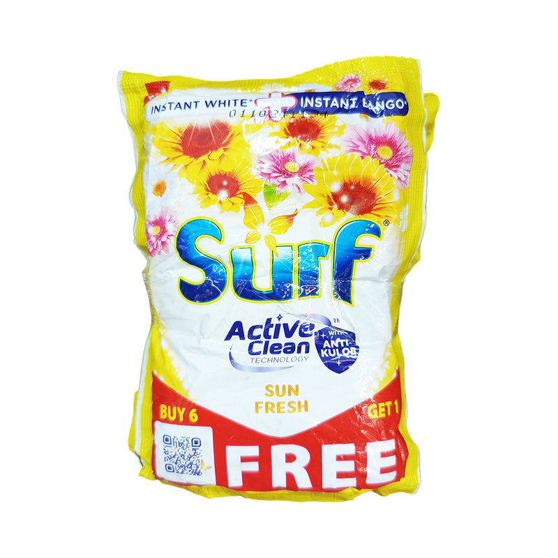 Surf Powder Sun Fresh 65g x 6's + 1