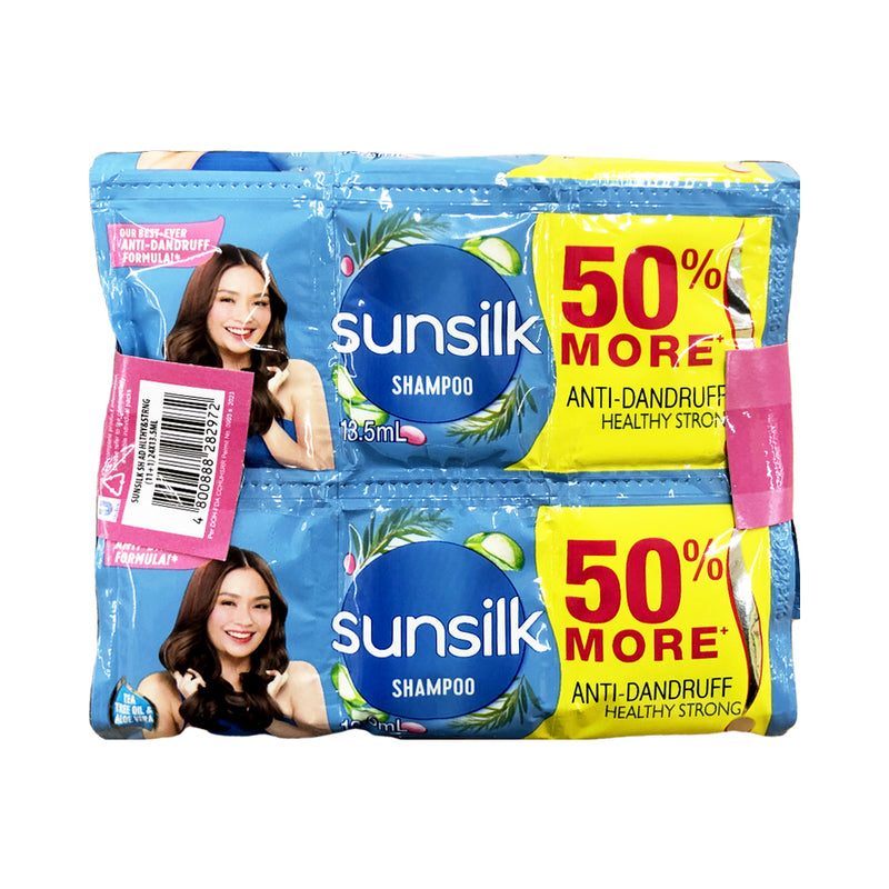 Sunsilk Shampoo Anti-Dandruff Healthy Strong 13.5ml 11 + 1