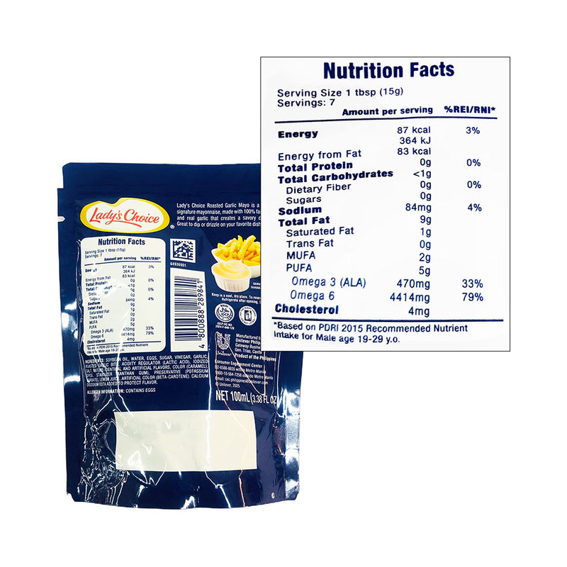 Lady's Choice Mayonnaise 100ml