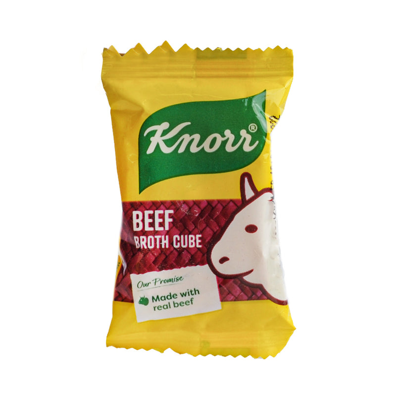 Knorr Broth Cubes Beef Single 10g