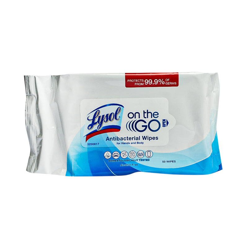 Lysol Germ Hand Antibacterial Wipes 50 Pulls