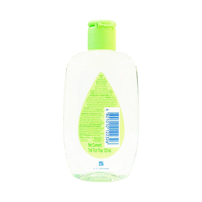 Johnson's Baby Cologne Summer Swing 125ml