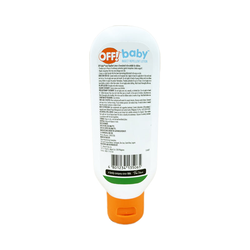 Off Baby Insect Repellent Lotion 100ml