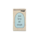 Orions Framed Geo Memo Notebook 3x5 80 Leaves