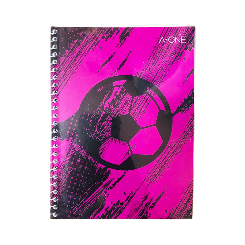 Ball Notebook A-One Sports Ball Spiral Notebook 80 Leaves