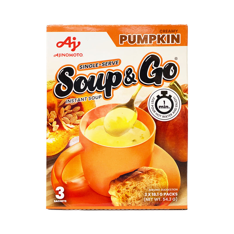 Ajinomoto Soup And Go Creamy Pumpkin 54.3g