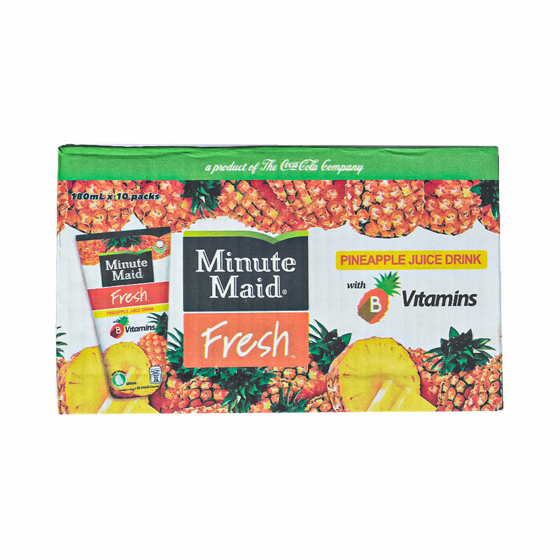 Minute Maid Fresh Juice Pineapple 180ml x 10's