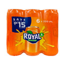 Royal Tru-Orange In Can 320ml x 6's