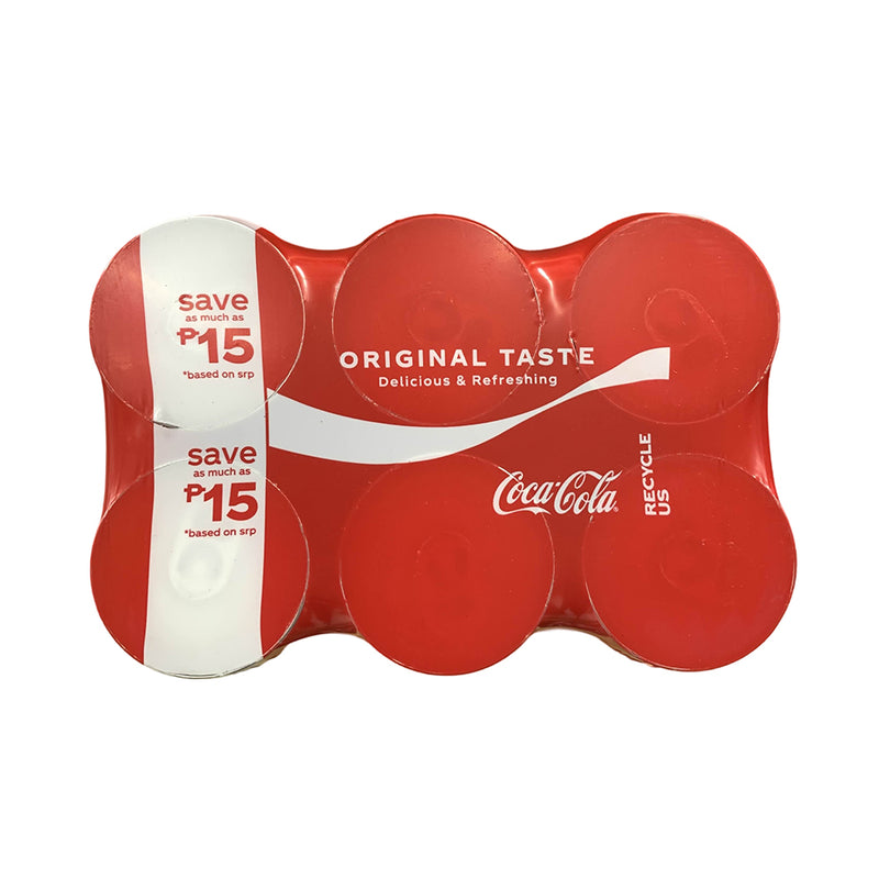 Coke In Can 320ml x 6's