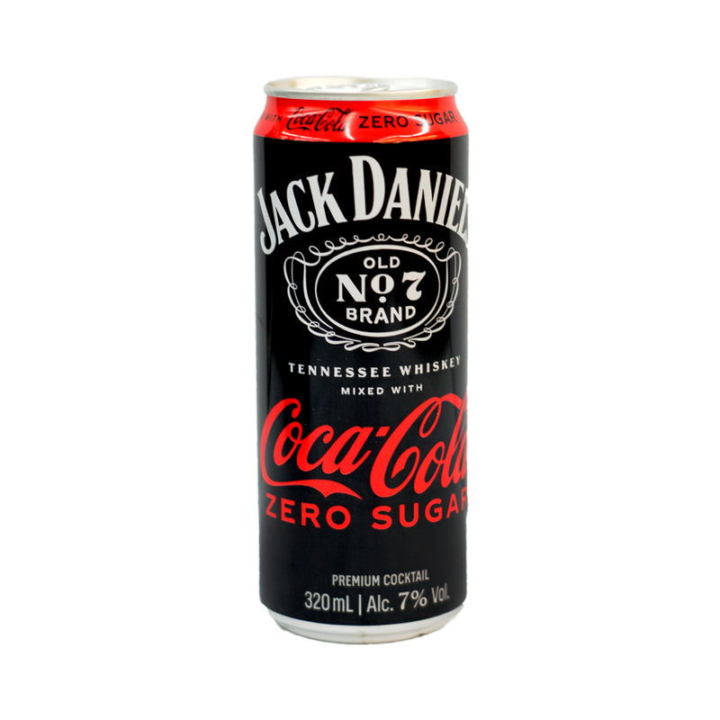 Jack and Coke Zero Sugar 320ml