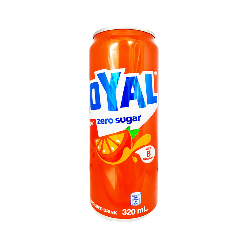 Royal Tru Orange In Can Zero Sugar 320ml