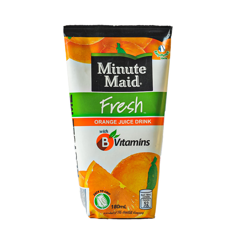 Minute Maid Fresh Juice Orange 180ml x 10's