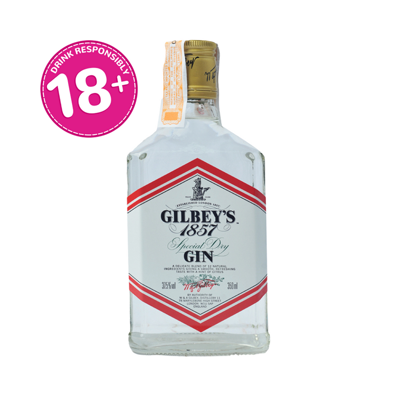 Gilbey's Gin Smoother 1857 375ml