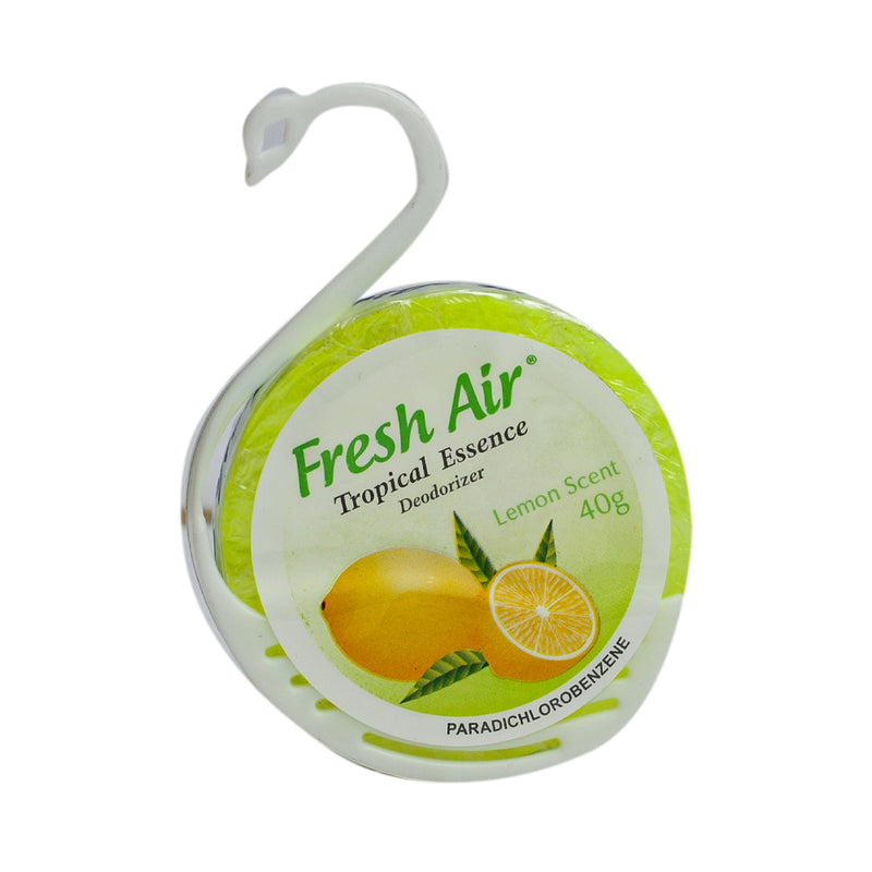 Fresh Air Deodorizer With Plastic Swan Container Lemon Scent 40g