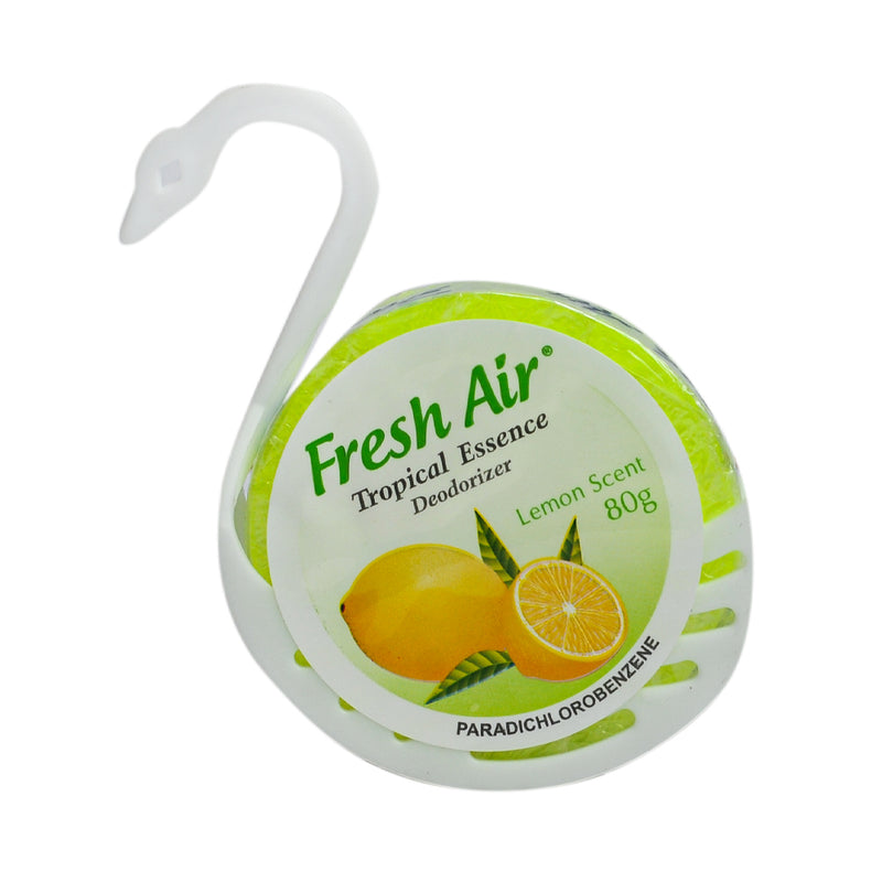 Fresh Air Deodorizer With Plastic Swan Container Lemon Scent 80g