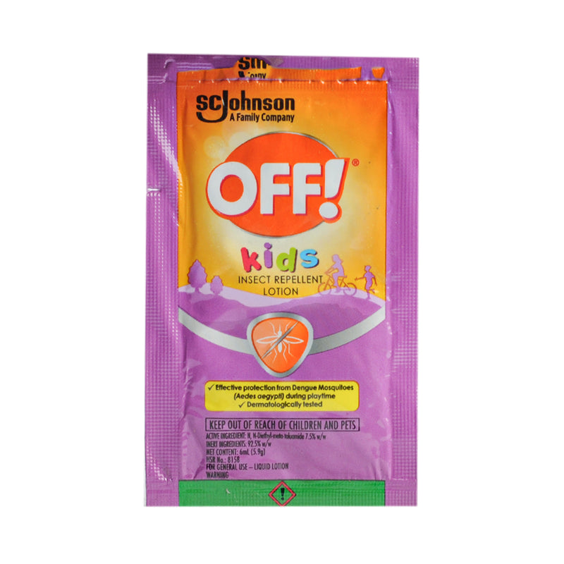 Off Kids Insect Repellent Lotion 6ml