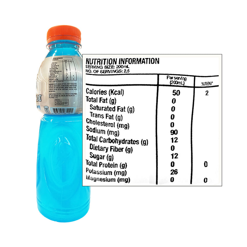 Gatorade Energy Drink Blue Bolt 500ml