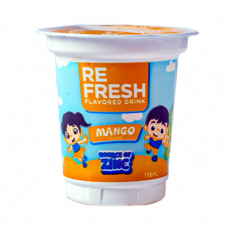 Refresh Drink Mango With Zinc 188ml