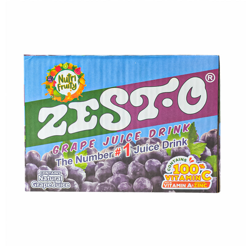 Zest-O Juice Drink Grapes 200ml x 10's