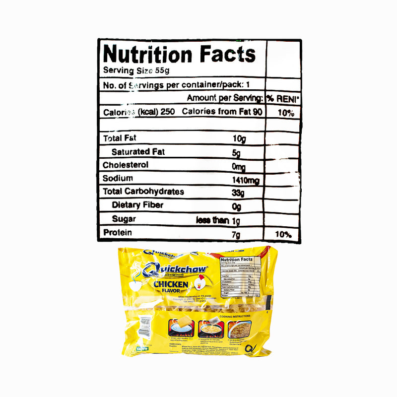 Quickchow Instant Mami Noodles Chicken 55g