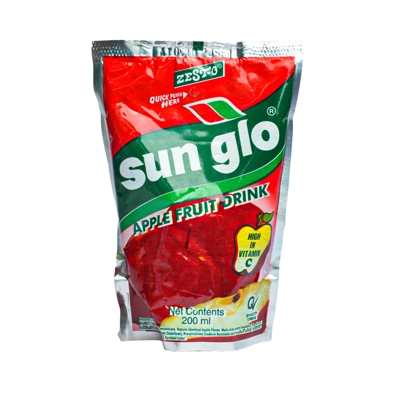 Sunglo Juice Drink Apple 200ml